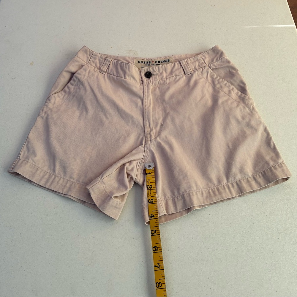 Guess Chinos Khaki Women's Shorts - Picture 7 of 8